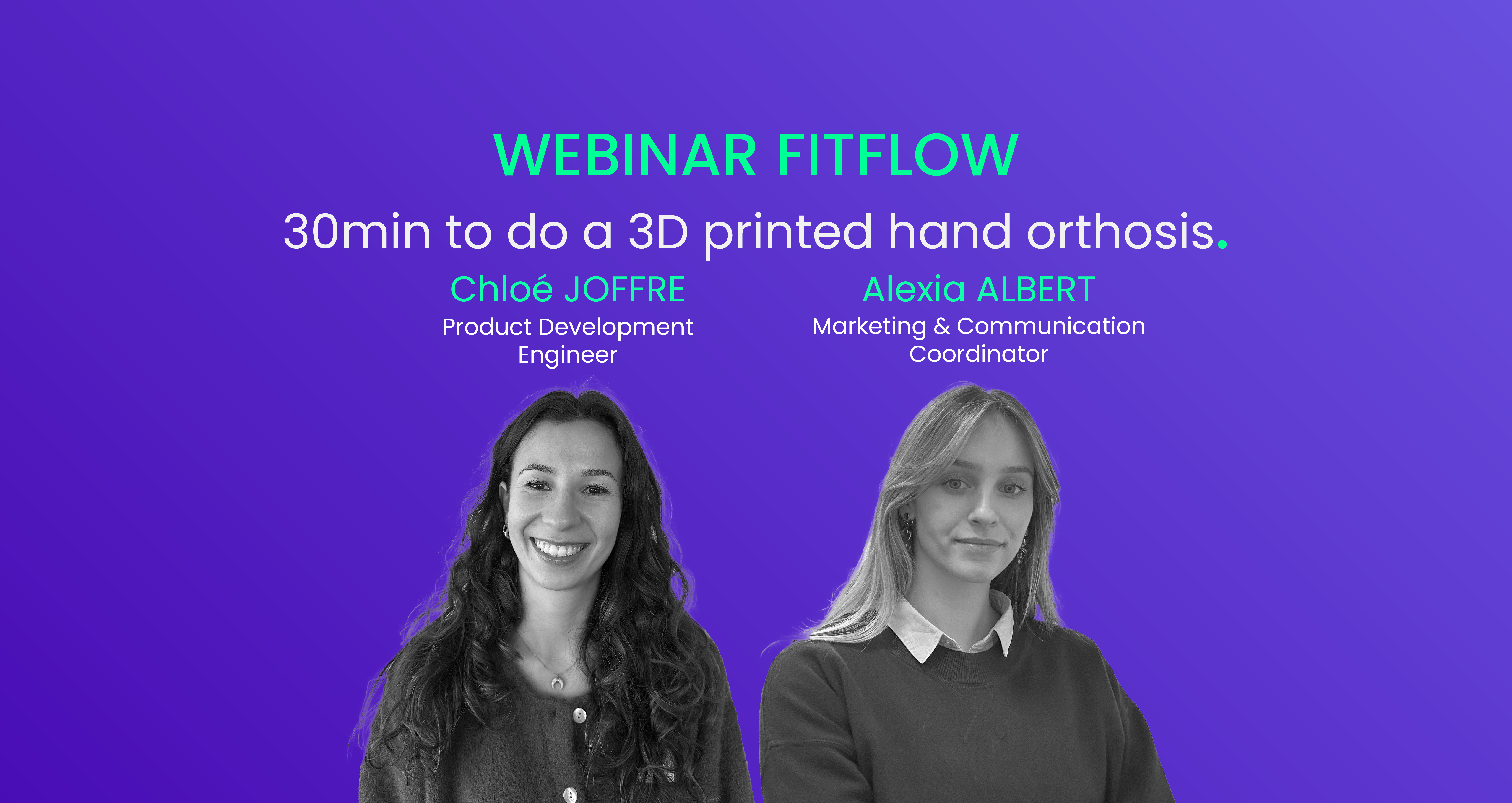 Image illustrative de l'article "Webinaire Fitflow : 30 min pour réaliser une attelle en 3D 🇬🇧"