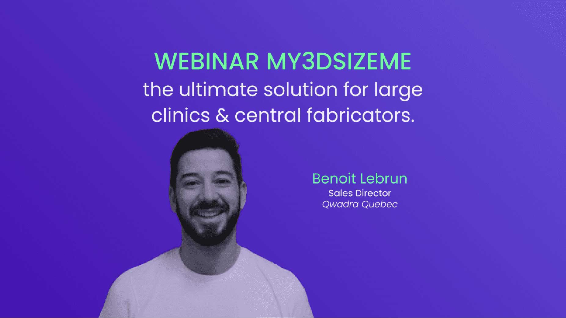 Image illustrative de l'article "[WEBINAR] : My3DSizeMe – Präzision und Effizienz freischalten 🇬🇧"