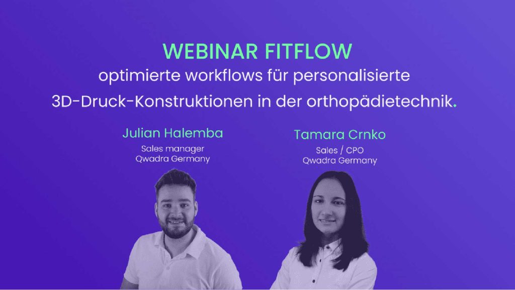 Image illustrative de l'article "[WEBINAR] : Fitflow – optimierte Workflows für die 3D-Personalisierung 🇩🇪"