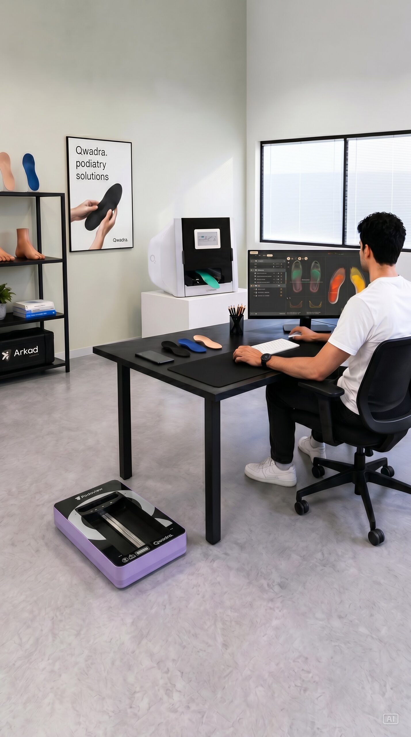 Solution Arkad Digital pour la podologie